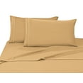 thumbnail image 1 of Elegant Comfort 3 Piece Bed Sheets Polyester Twin Gold 1500 Thread Count, 1 of 6