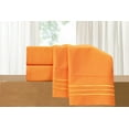 thumbnail image 1 of Elegant Comfort 3 Piece Bed Sheets Twin/Twin Xl Orange Texture 1500 Thread Count Polyester, 1 of 4