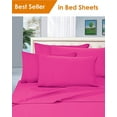 thumbnail image 1 of Elegant Comfort 4-Piece 1500 Thread Count Pink Microfiber Bed Sheet Set, King - Deep Pocket, 1 of 1