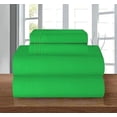 thumbnail image 1 of Elegant Comfort 4-Piece Bed Sheet Set, Three-Line Design 1500 Thread Count Quality Microfiber - Wrinkle and Fade Resistant - Deep Pocket, King, Emerald Green, 1 of 5