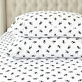 thumbnail image 1 of Elegant Comfort 4-Piece Flannel Sheet Set - Holiday Christmas Flannel Sheets, Warm and Cozy Anti-Pill Quality, Deep Pocket Fitted Sheet- Full, Holly Flower, 1 of 4