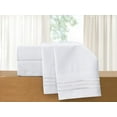 thumbnail image 1 of Elegant Comfort 5 Piece Bed Sheets Queen White Texture 1500 Thread Count Polyester, 1 of 4