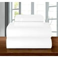thumbnail image 1 of Elegant Comfort 6-Piece Bed Sheets - Microfiber 1500 Thread Count, Queen White, 1 of 4