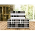 thumbnail image 1 of Elegant Comfort 6 Piece Bed Sheets Polyester Full Plaid Grey Plaid, 1 of 5