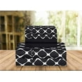 thumbnail image 1 of Elegant Comfort 6 Piece Bed Sheets Polyester Twin/Twin Xl Bloomingdale Black, 1 of 5
