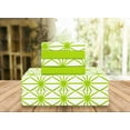 thumbnail image 1 of Elegant Comfort 6 Piece Bed Sheets Polyester Twin/Twin Xl Cube Lime Green Cube, 1 of 5