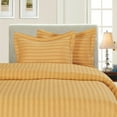 thumbnail image 1 of Elegant Comfort 6-Piece STRIPE Sheet Set, Full, Gold, 1 of 2