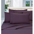 thumbnail image 1 of Elegant Comfort 6 Piece Wrinkle Resistant Polyester 1500 Series Sheet Set King Purple, 1 of 2