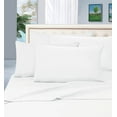 thumbnail image 1 of Elegant Comfort 6 Piece Wrinkle Resistant Polyester 1500 Thread Count Sheet Set California King White, 1 of 5
