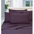 thumbnail image 1 of Elegant Comfort 6 Piece Wrinkle Resistant Series Bed Sheet Set, King, Purple, 1 of 1