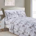 thumbnail image 1 of Elegant Comfort Aria Tie-Dye Sheet Set, 4-Piece Set, 1500 Thread Count, Spiral Tie-Dye, Silky Soft, Fade and Wrinkle Resistant, Fitted Sheet with Smart Pockets, 4PC Tie-Dye Twin, Gray Slate, 1 of 5