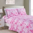 thumbnail image 1 of Elegant Comfort Bed Sheets Polyester King Tie Dye Hot Pink Tie-Dye 1500 Series, 1 of 4