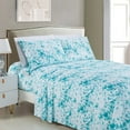 thumbnail image 1 of Elegant Comfort Bed Sheets Polyester Twin-Xl Tie Dye Teal Tie-Dye 1500 Series, 1 of 4