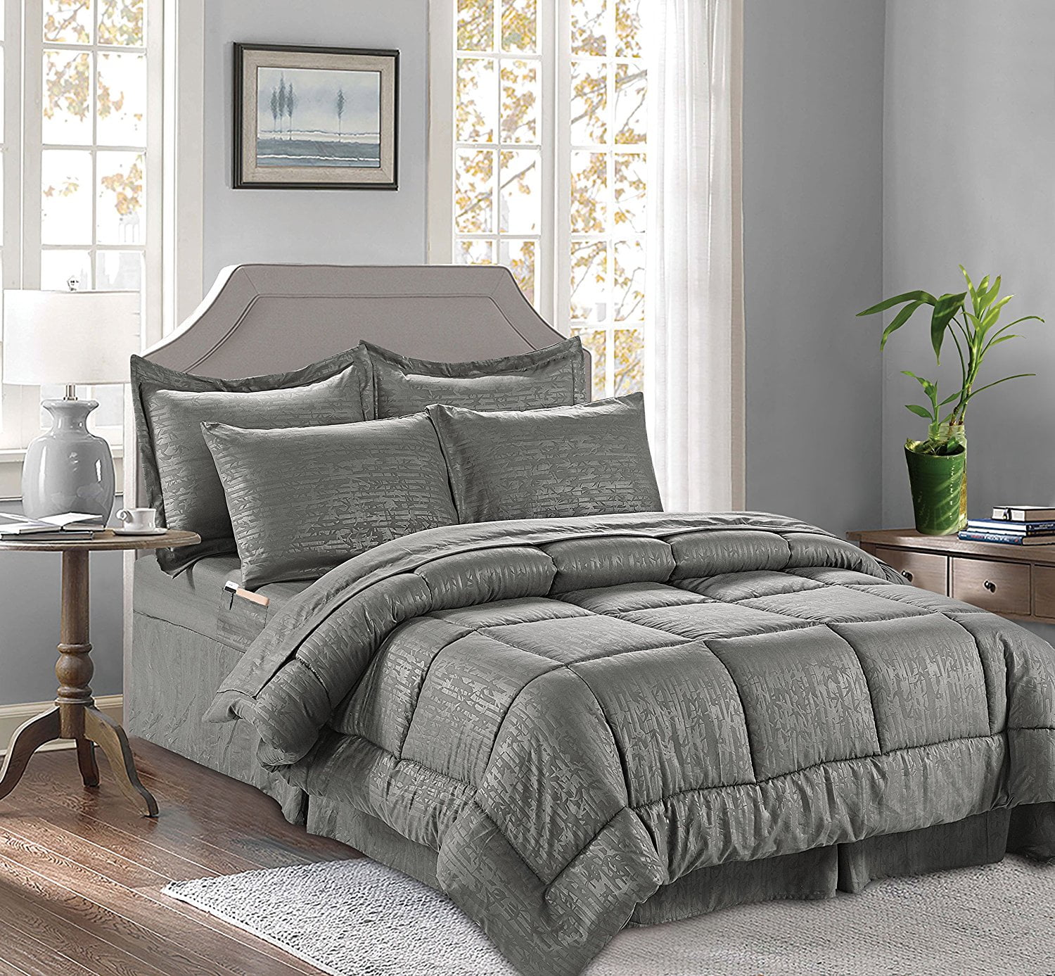 Elegant Comfort Bed-in-a-Bag Full/Queen