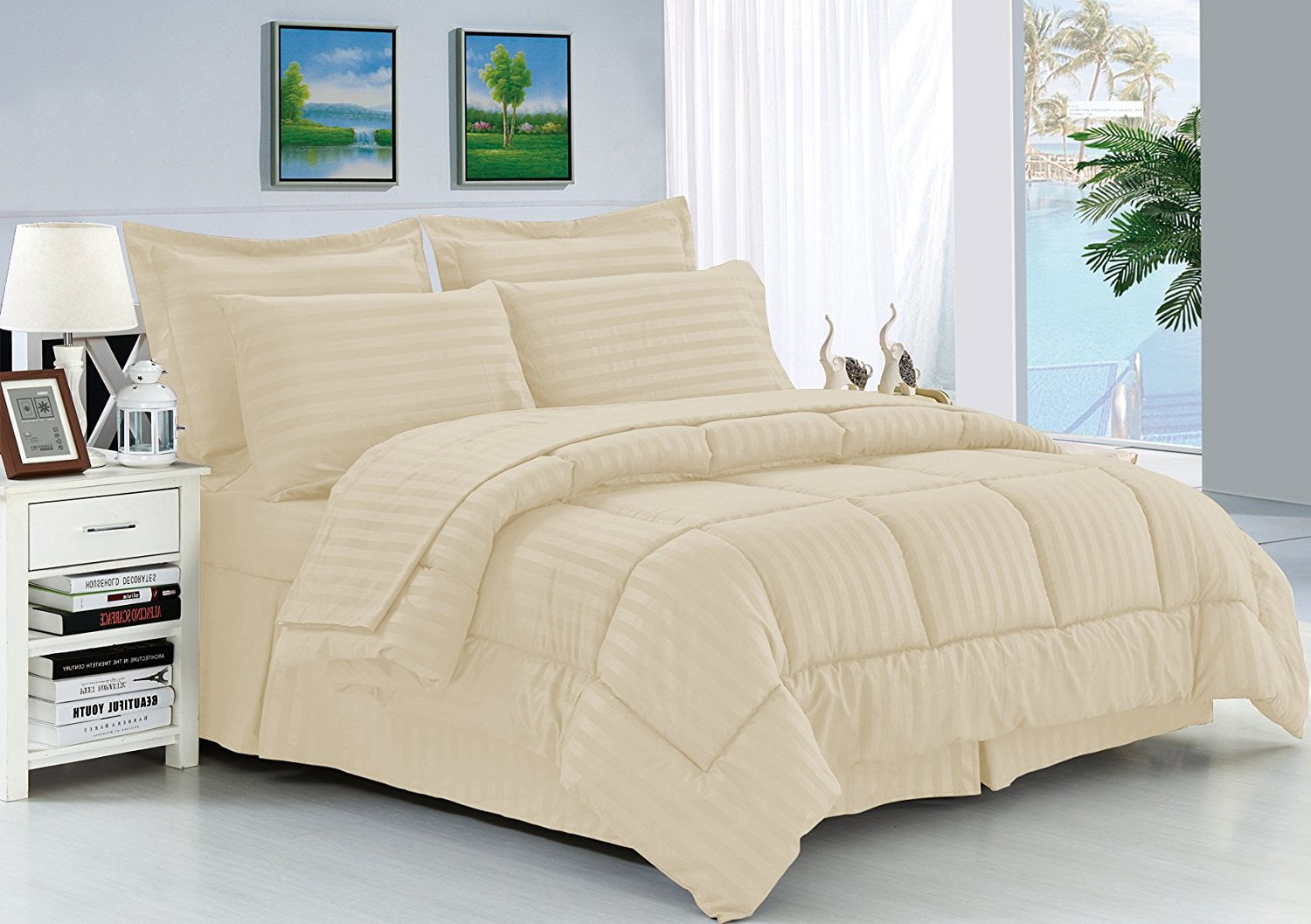 Elegant Comfort Bed-in-a-Bag Full/Queen