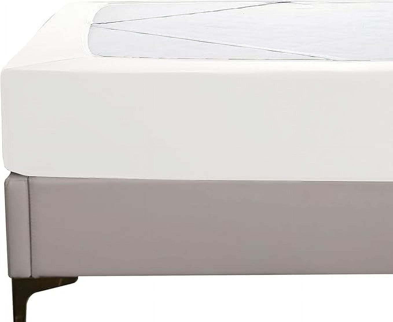 Elegant Comfort Box Spring Cover - Snug 4 Way Elastic Wrap Around ...
