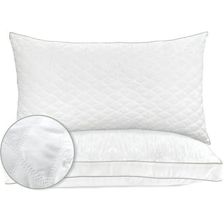 Beckham Hotel Collection Super Plush Gel Fiber Filled Pillows Queen 2-Pack  NIB .