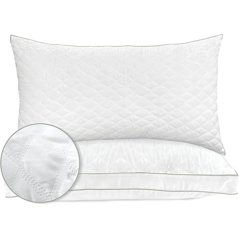 Comfort King Size Plush Bed Pillows Goose-Down Alternative