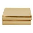 thumbnail image 1 of Elegant Comfort Fitted Sheet Wrinkle-Free 1500 Series 1-Piece Fitted Sheet, Twin/Twin XL Size, Gold, 1 of 5