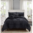 thumbnail image 1 of Elegant Comfort Hi-Loft Luxury 10-Piece Comforter Set Sunflower Design with Storage Pockets for King, 1 of 3