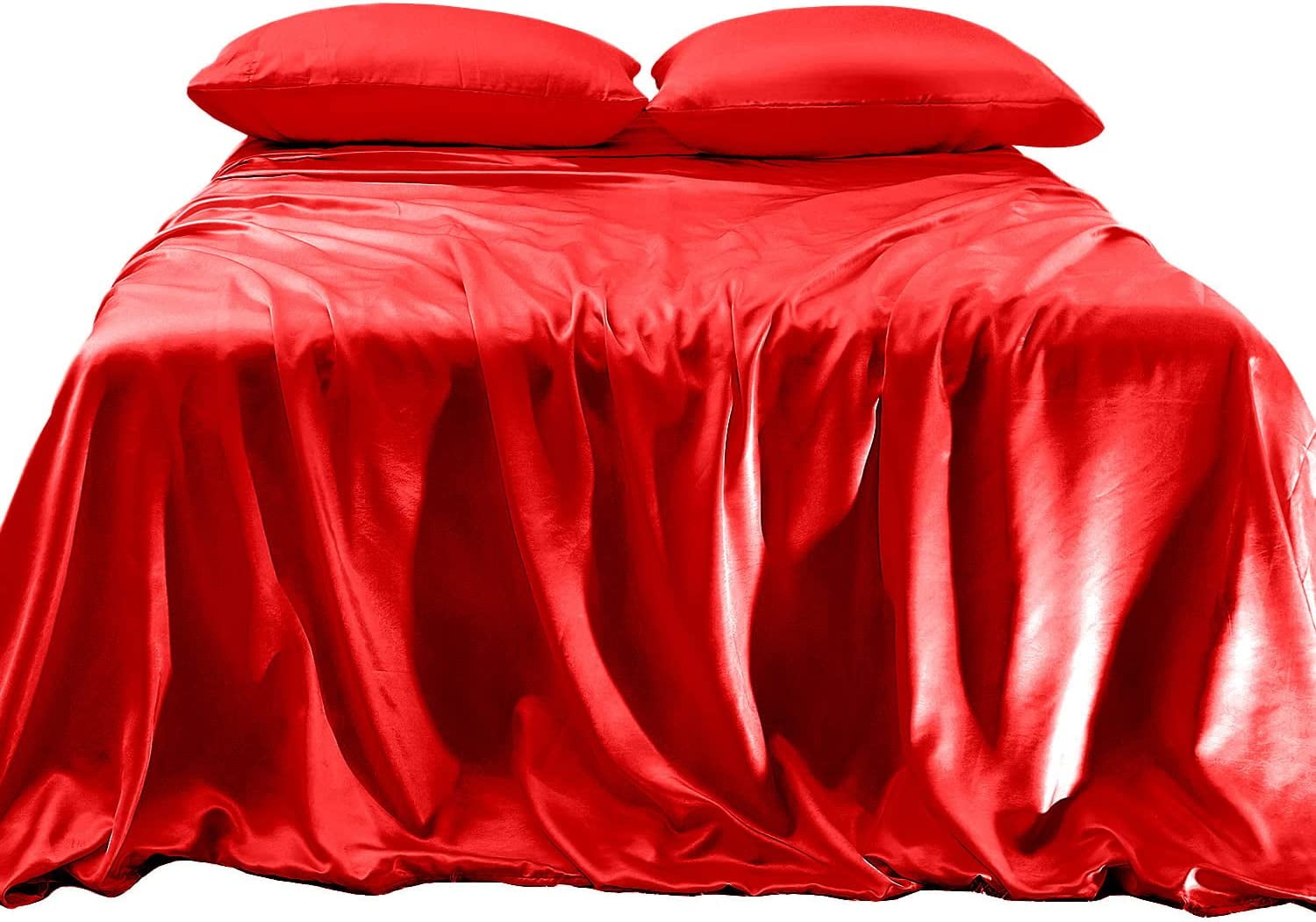 Up To 77% Off on Ultra Soft Silky Satin Bed Sh