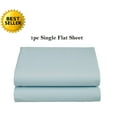 thumbnail image 1 of Elegant Comfort® Luxury Ultra Soft Single Flat Sheet High Quality Special Treatment Construction King, Aqua, 1 of 1