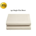 thumbnail image 1 of Elegant Comfort® Luxury Ultra Soft Single Flat Sheet High Quality Special Treatment Construction Twin, Cream, 1 of 1