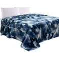 thumbnail image 1 of Elegant Comfort Luxury Velvety Feel Blanket, All-Season Lightweight Blanket, Ultra Plush, Soft, Flannel Fleece for Couch, Sofa, Bed, Travel, Camouflage Design, Full/Queen, Blue, 1 of 5