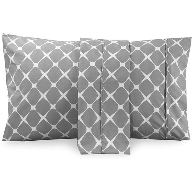 Elegant Comfort Pattern Printed Pillowcases 2Piece Set Egyptian