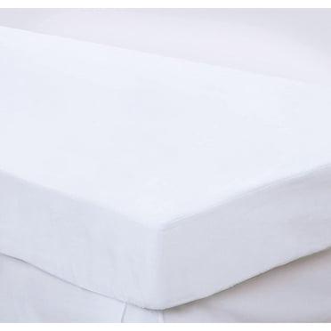 Elegant Comfort Premium Terry-Cotton Mattress Protector with 100% Water Resistant Fabric, Ultra Soft-Fitted Mattress Cover, 16" Deep Pocket, Cotton Mattress Protector, Twin
