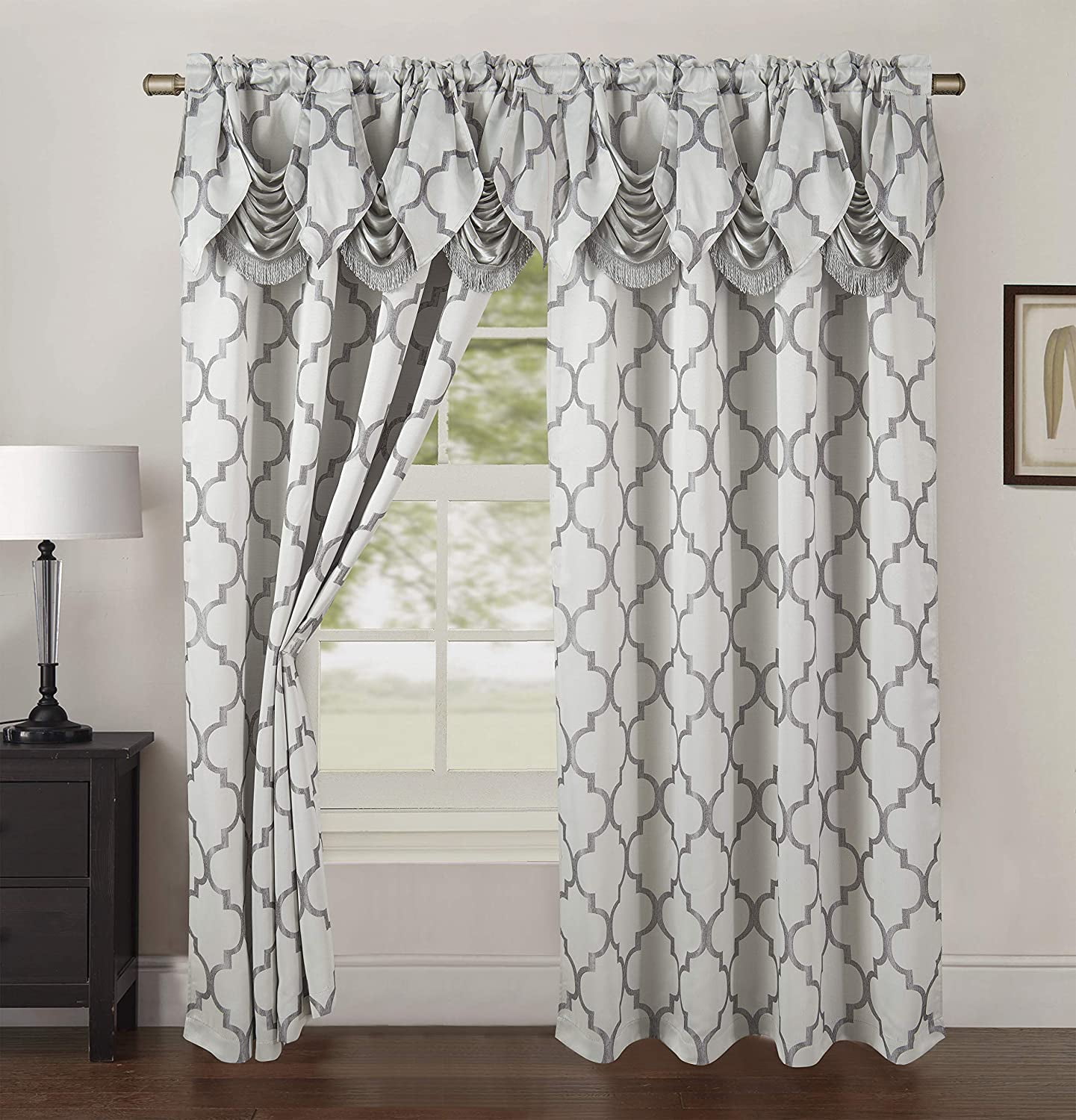Curtain sets 2024 with valance