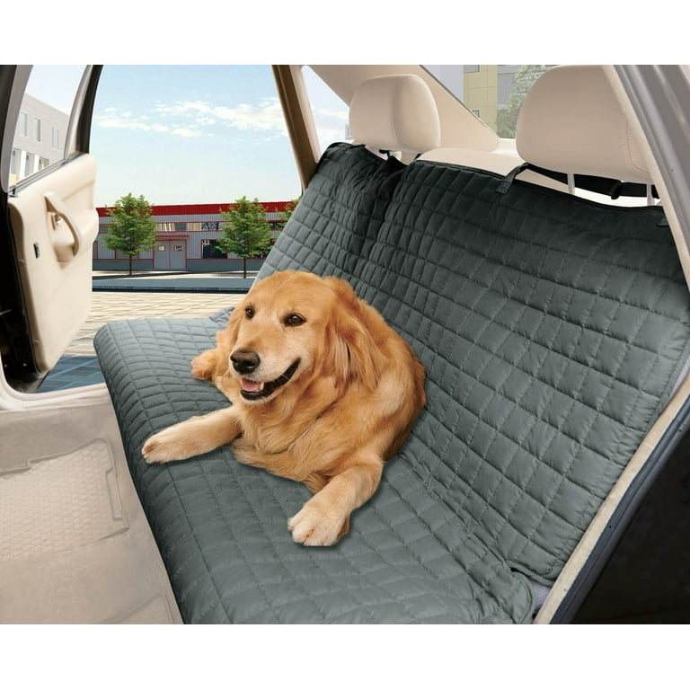 Elegant comfort quilted waterproof 2025 car bench seat cover