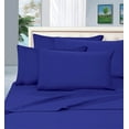 thumbnail image 1 of Elegant Comfort Series Blue Solid Print Microfiber Sheet Sets, Queen, 4 Pieces, 1 of 2