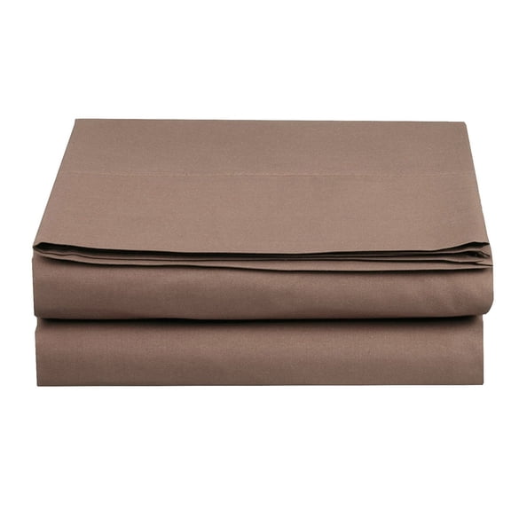 Elegant Comfort, , Bed Sheets, Full, Gray, Solid Print, 0 Thread Count, Polyster