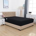 thumbnail image 1 of Elegant Comfort Queen Fitted Sheet Deep Pocket 18 Inch Microfiber Polyester, 1 of 6