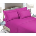 thumbnail image 1 of Super Soft Hotel Collection Sheet Set - Deep Pocket (16"), Wrinkle & Fade Resistant, Silky Microfiber, King, Hot Pink, 1 of 5