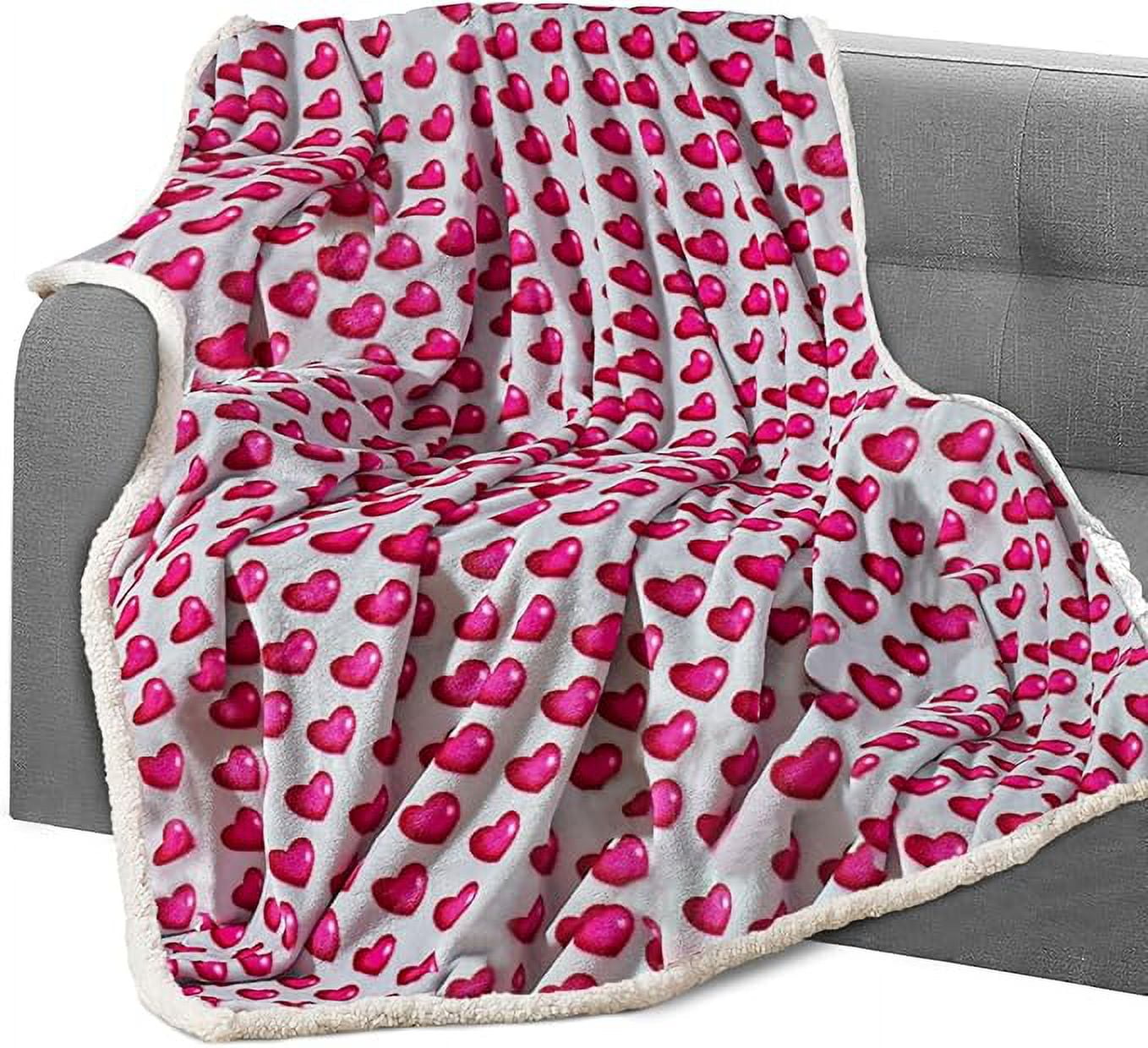 Elegant Comfort Throw Blanket, Reversible Sherpa Flannel, Soft, Fuzzy, Cozy and Plush- All season Lightweight Decorative Throw, 50 x 60 inches, Juliette Sherpa Throw