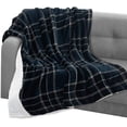 thumbnail image 1 of Elegant Comfort Throw Blanket, Reversible Sherpa Flannel, Soft, Fuzzy, Cozy and Plush- All season, 1 of 6