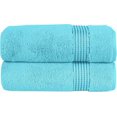 thumbnail image 1 of Elegant Comfort Towel Set - Soft, Highly Absorbent, Towels for Bathroom, Gym, Spa & Hotel - High-Quality Turkish Cotton Washcloths, Plush & Durable, Quick-Drying Aqua, 1 of 4