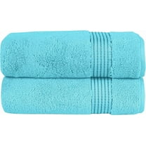 Elegant Comfort Towel Set - Soft, Highly Absorbent, Towels for Bathroom, Gym, Spa & Hotel - High-Quality Turkish Cotton Washcloths, Plush & Durable, Quick-Drying Aqua