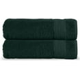 thumbnail image 1 of Elegant Comfort Turkish Popcorn Cotton Bath Towel Set, 27 x 54 Inches, 2-Pack, Hotel-Quality, Soft, Durable, Quick-Dry, Highly Absorbent - Forest Green, 1 of 4