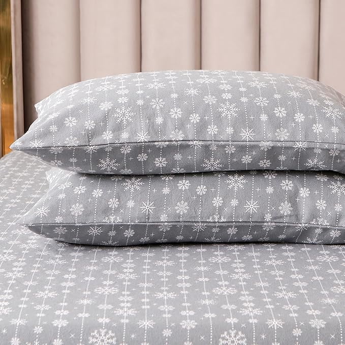 Elegant Comfort Ultra Soft 4Piece Sheet Set Holiday Christmas