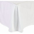 thumbnail image 1 of Elegant Comfort White Pleated Tailored Microfiber Bed Skir, Queen, 1 of 4