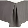 thumbnail image 1 of Elegant Comfort1500 Series Wrinkle & Fade Resistant Bed Skirt / Dust Ruffle - Pleated Tailored 14inch Drop, Full , Grey, 1 of 2