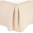 thumbnail image 1 of Elegant Comfort1500 Series Wrinkle & Fade Resistant Bed Skirt / Dust Ruffle - Pleated Tailored 14inch Drop, Queen, Cream, 1 of 2
