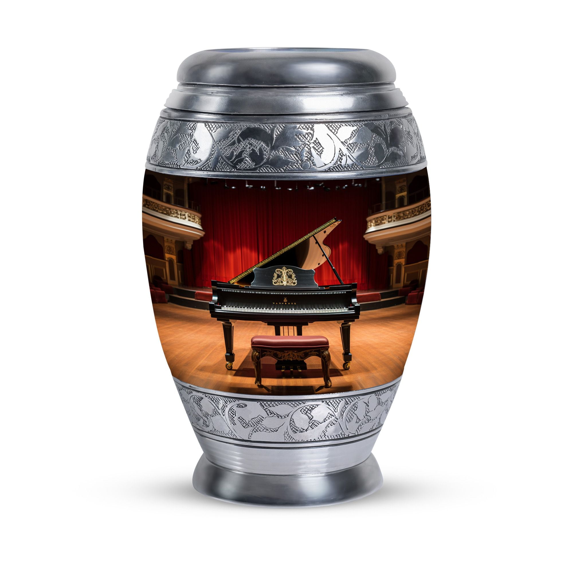 Elegant Concert Grand Piano Urns For Ashes Adult Female - Ashes Urn ...