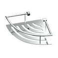 thumbnail image 1 of Gatco 1455 Elegant 11" Corner Shelf, Chrome, 1 of 3