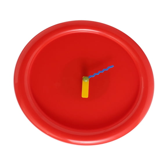 Elegant Cream Bubble Wall Clock Quiet Mechanism Table Clock Operated for Timing Home Decoration