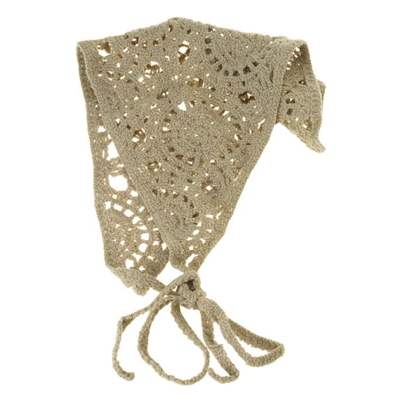 Elegant Crochet Headbands Floral Pattern for Women and Girls Knitted Hair Accessories TrendyHairpiece Hair Decoration