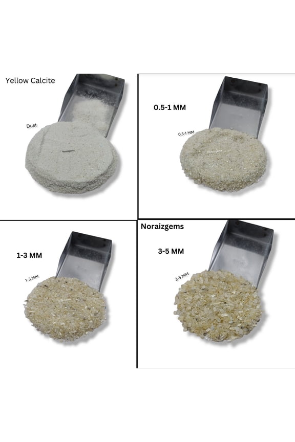 Elegant Crushed Yellow Coral Gemstone Coarse All Size Synthetic Raw Coral Gem stone Powder, Stone Healing Powder, Beautiful Yellow Crushed For Inlays 3 to 5 MM 50 Gram ( 1.76 OZ )